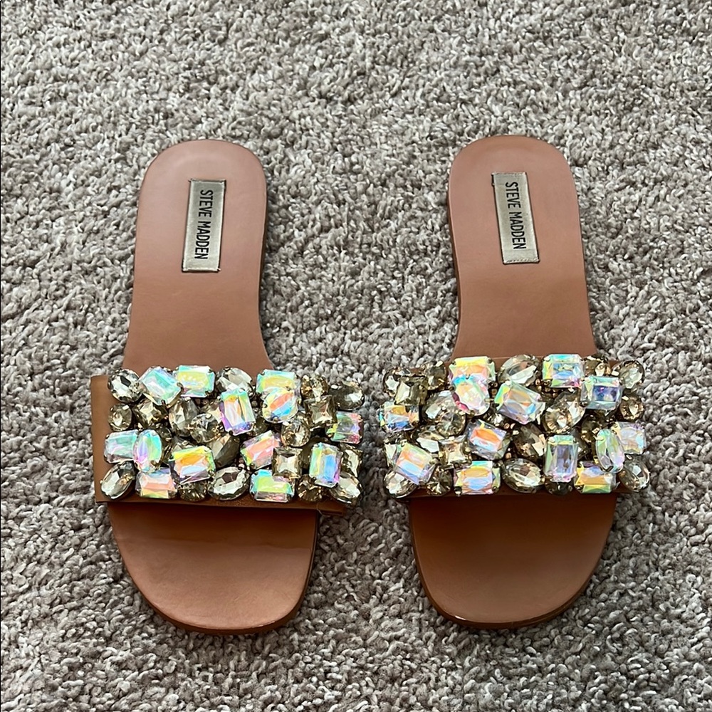 Steve Madden Jeweled Sandals